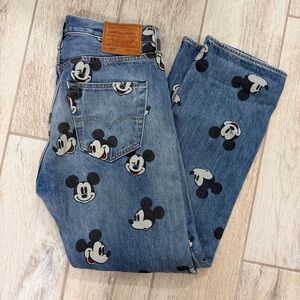 Disney x Levi’s Mickey Mouse Jeans 34x30 EUC